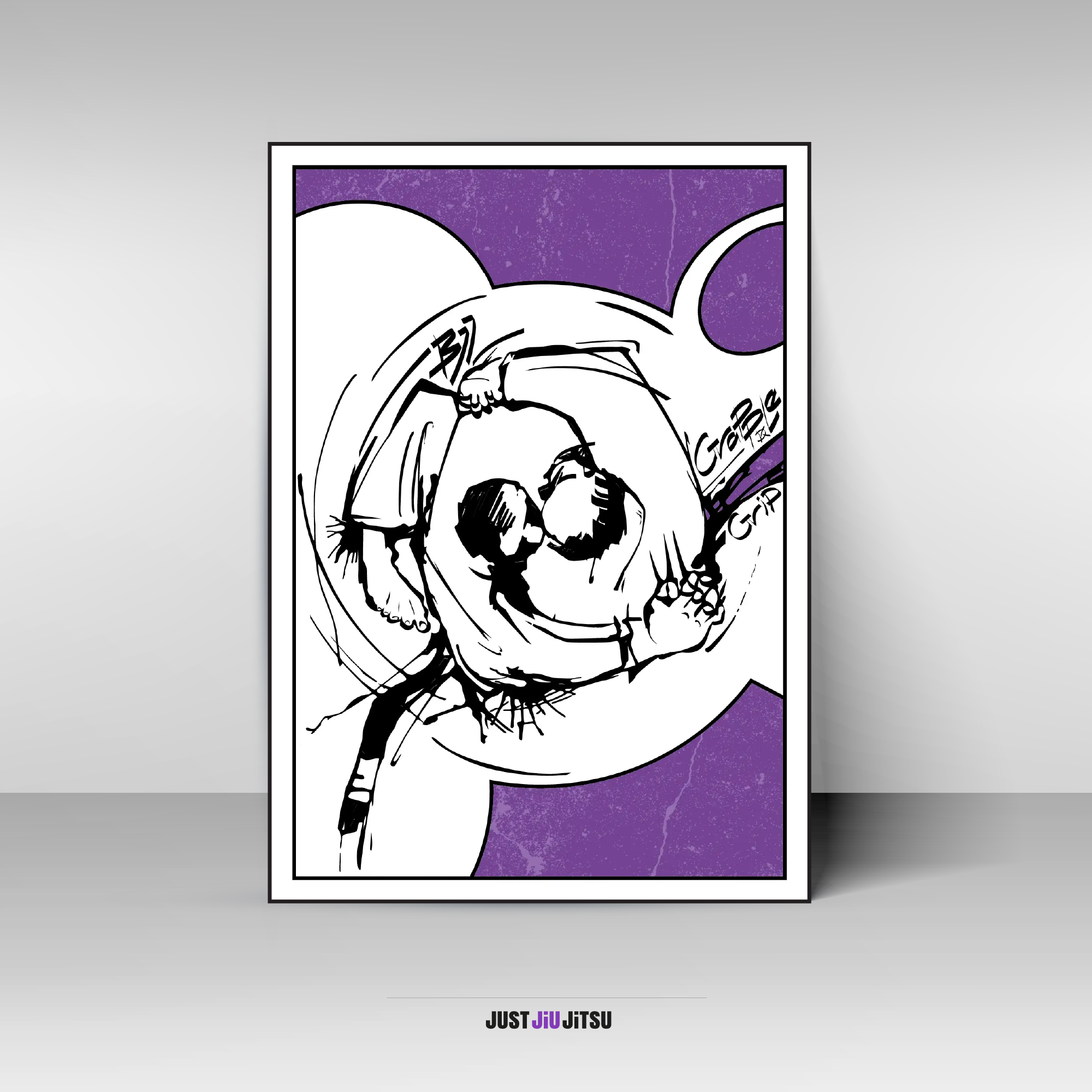 BJJ T-Shirt Human Chess White