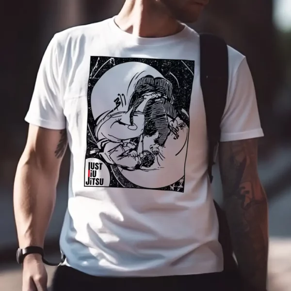 Koszulka BJJ White will turn black