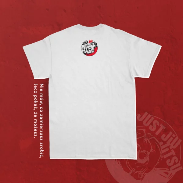Koszulka BJJ Red Roll White