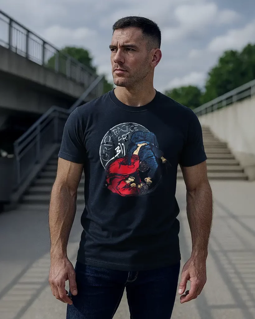 koszulka-BJJ-Human-Chess-model-4x5 Koszulka BJJ Human Chess Navy