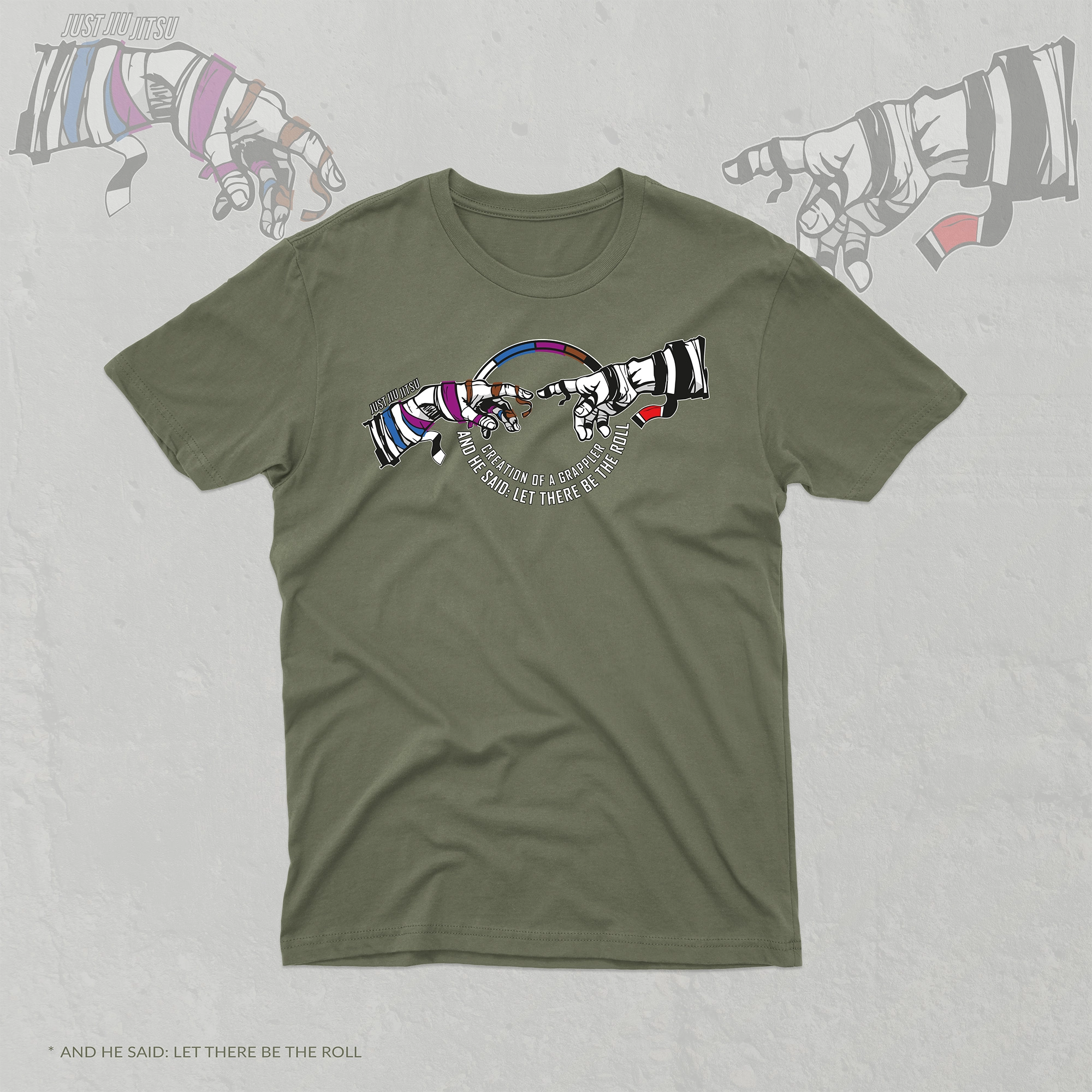 BJJ Creation Khaki T-shirt