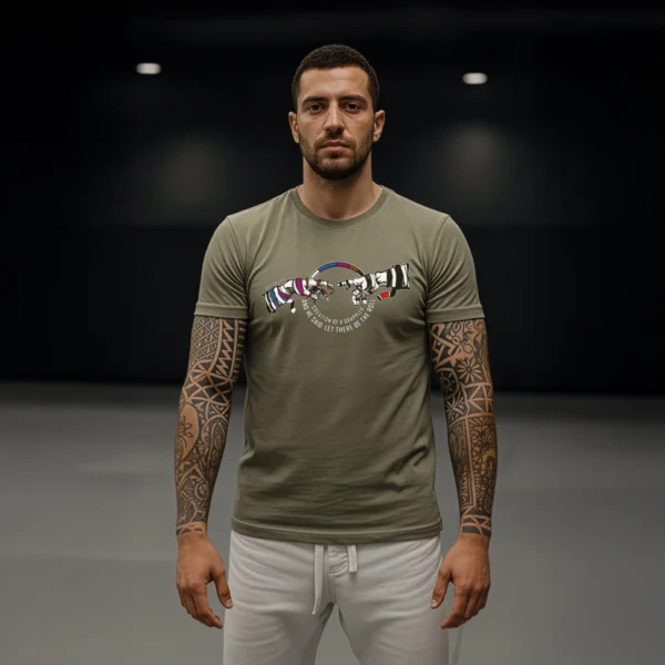 Koszulka BJJ Creation Khaki