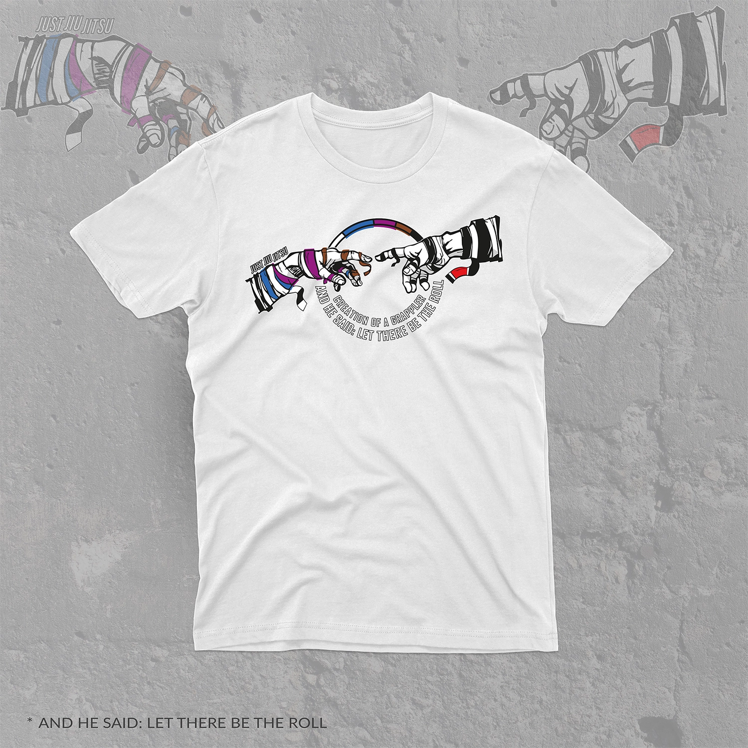 BJJ Creation White T-shirt