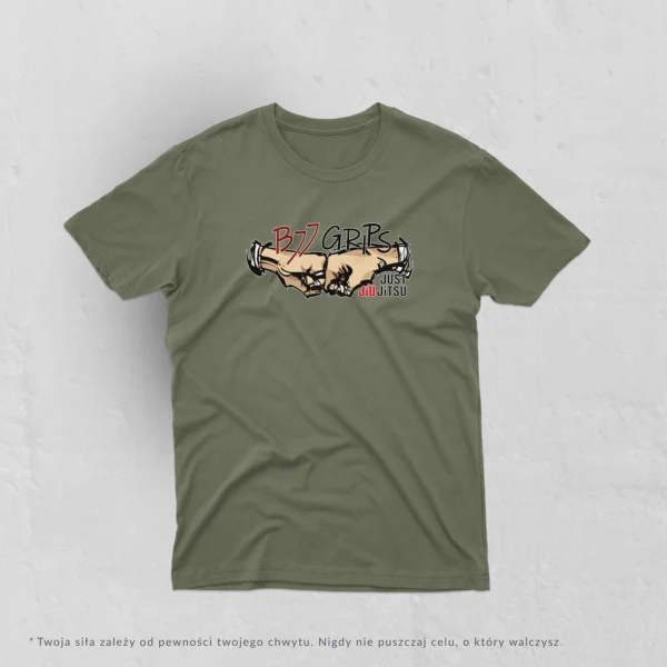 BJJ Grips Khaki T-shirt