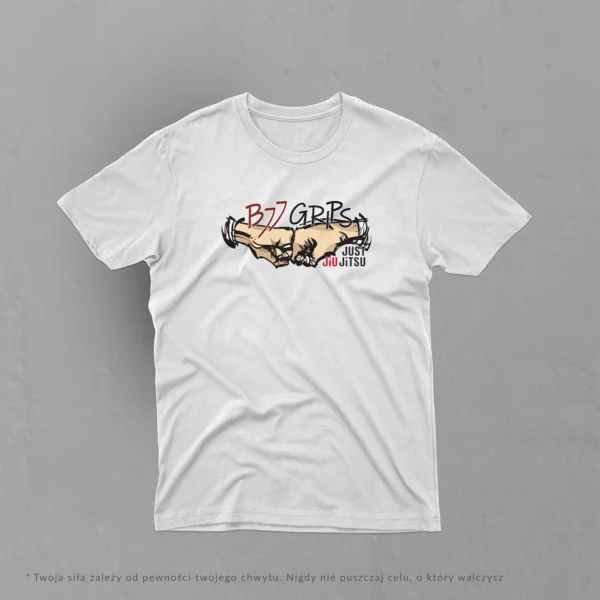 BJJ Grips White T-shirt