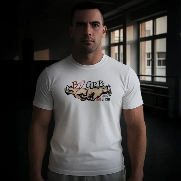BJJ Grips White T-shirt