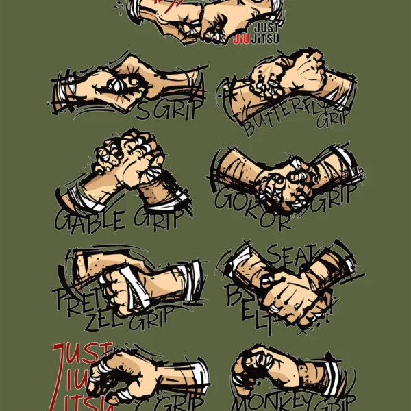 Jiu-jitsu Grips Poster