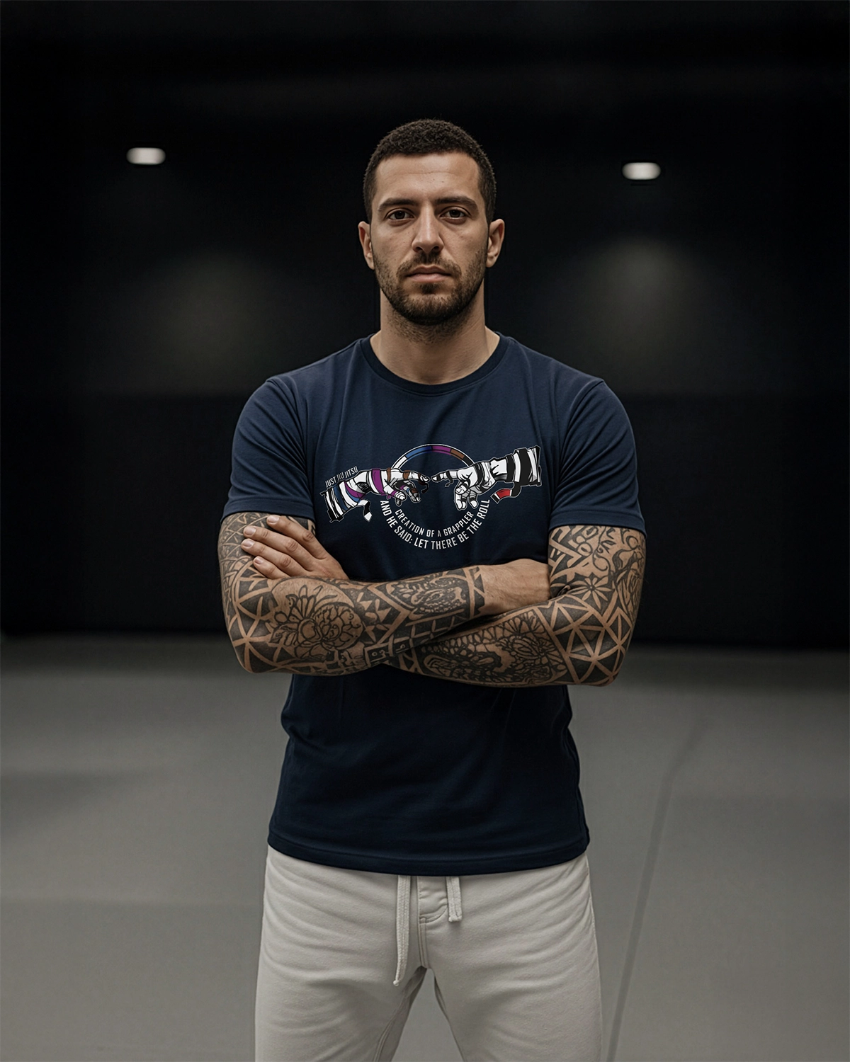 BJJ Creation Navy T-Shirt
