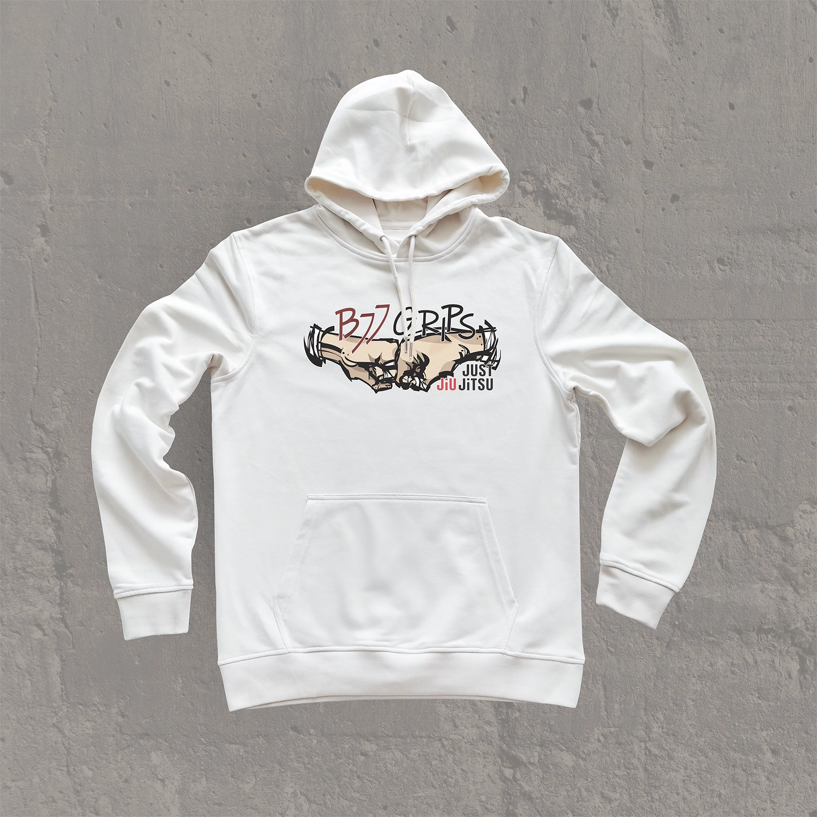 BJJ GRIPS Crema Hoodie